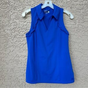 Lilly Pulitzer Luxletic Blue Sleeveless Top small